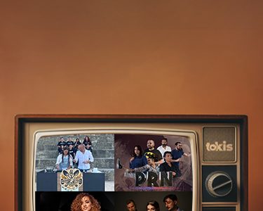 Tokis: Imagen de moda vibrante con colores pastel y diseño contemporáneo, alta resolución HD