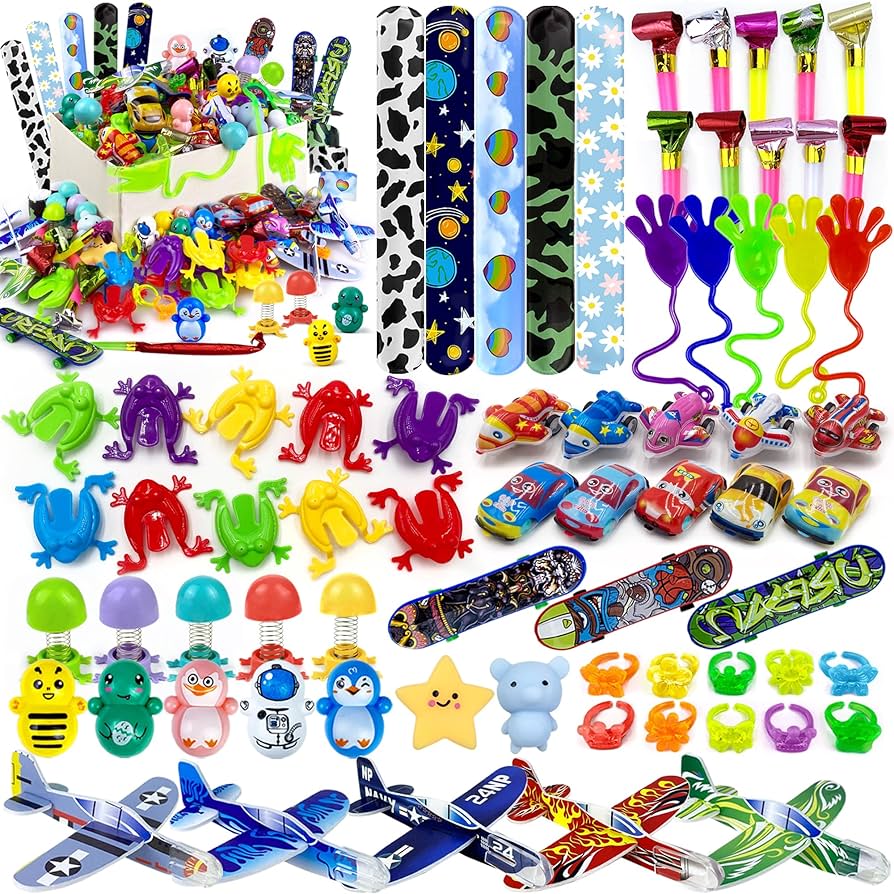 Juguetes de fiesta: colores brillantes, luces LED y accesorios divertidos para eventos