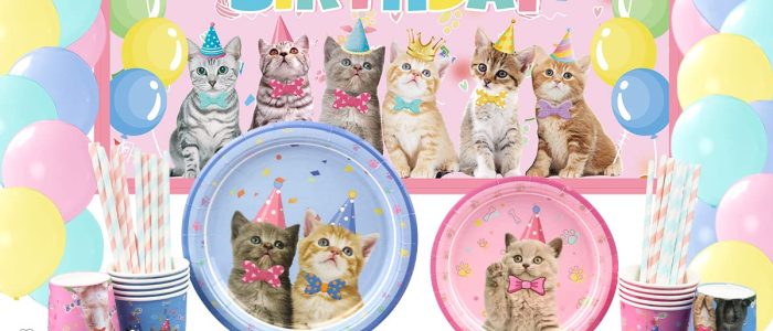 Suministros de Fiesta Gatito: Decoraciones y Accesorios para una Celebración Felina
