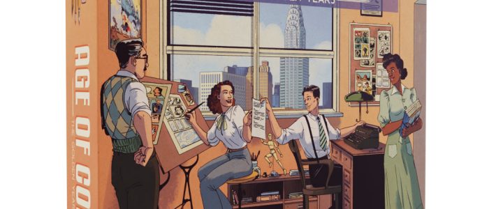 Age of Comics: Ilustración épica de superhéroes clásicos, cómic vintage y arte retro