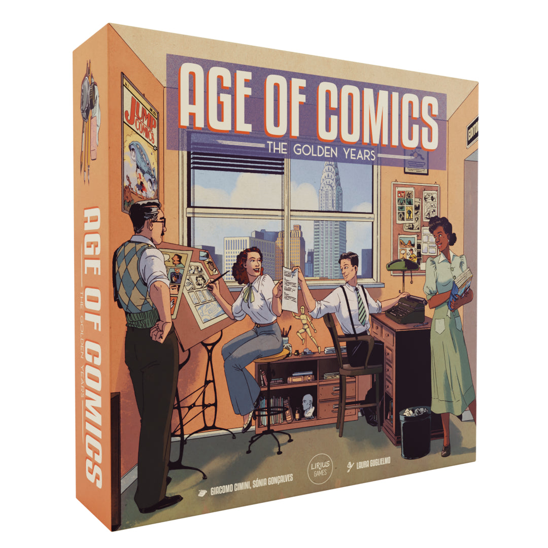 Age of Comics: Ilustración épica de superhéroes clásicos, cómic vintage y arte retro
