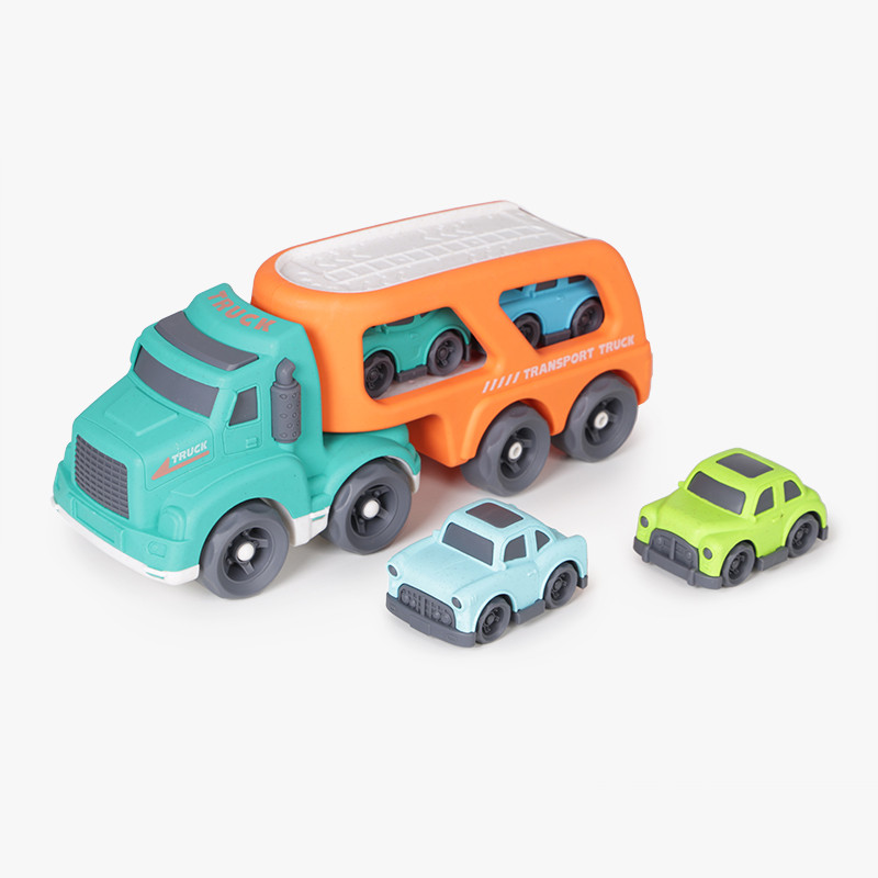 Juguetes Toy’s 4 Trucks: Camiones Miniatura para Niños – Colección de Juguetes de Camiones