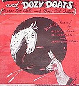 Imagen de Mairzy Doats: Portada y letra de la canción icónica de los 50