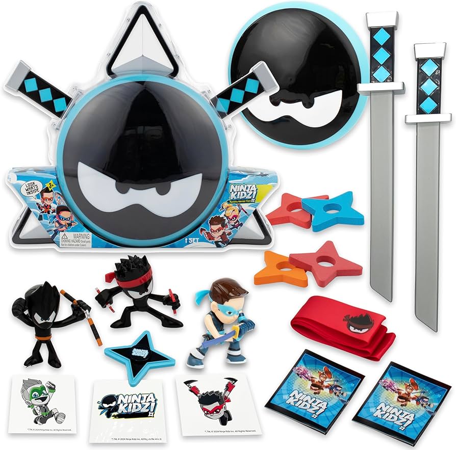 Toy Ninjas: Figuras de Acción, Colección de Juguetes Samurai, Regalo Perfecto para Niños