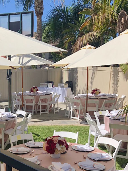 Alquiler de equipos para fiestas – Mary’s Party Rentals | Sillas, mesas y decoración