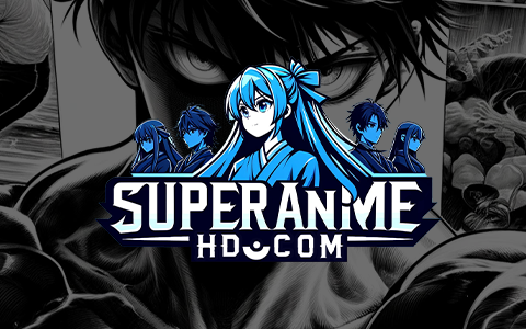 Super Anime: Ilustración épica de héroes anime, colores vibrantes y acción dinámica